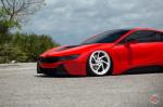 BMW i8 on Vossen Wheels (LC-108T) 2017 года